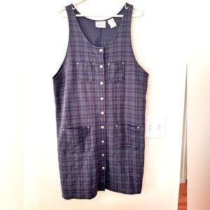 Vintage plaid dress